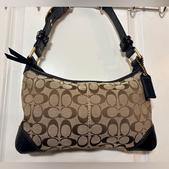 Coach Large Signature Carly Shoulder Bag - Style 11431 - Picture 15 of 15